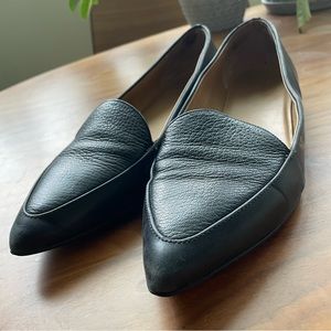 Everlane Leather Point Toe Loafer 9